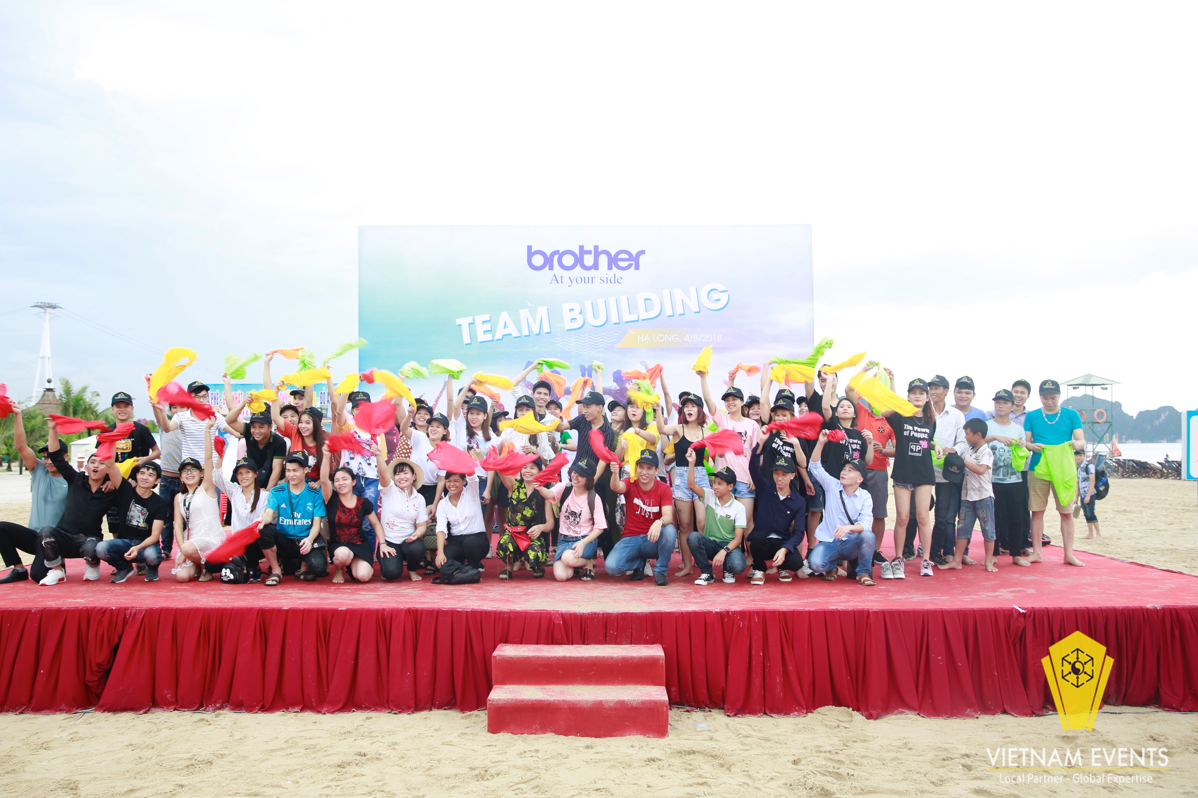 1500 Brother Vietnam Members Joining The Team-Building In Ha Long