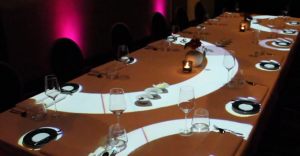 Projection Mapping On Table