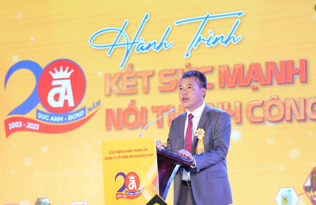 The twentieth anniversary ceremony of the establishment of Duc Anh Adhesive joint stock company