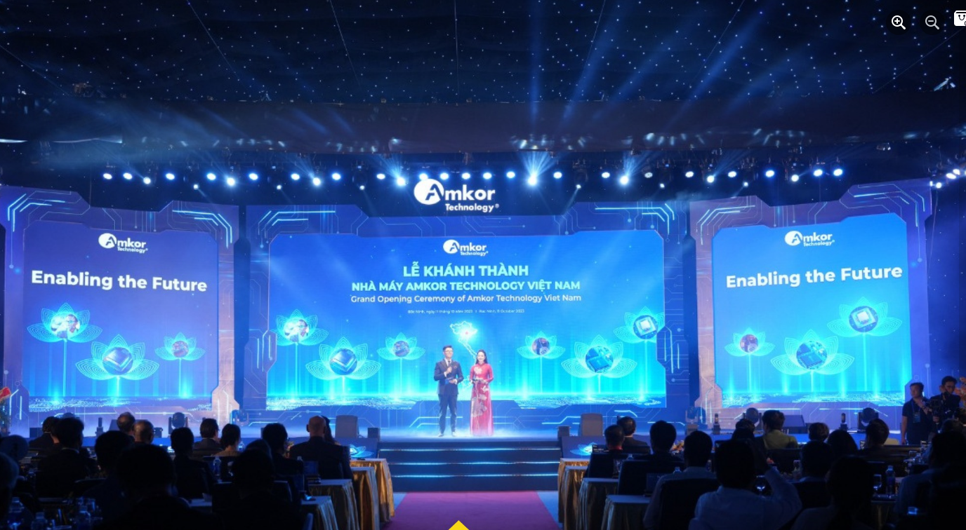 VietnamEvents accompanies the opening event of Vietnam's largest semiconductor factory worth 1,6 billion USD