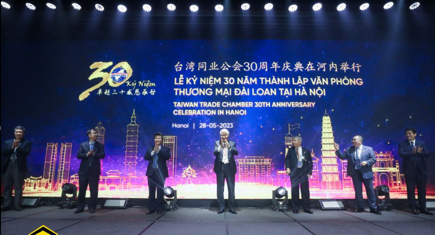 Taiwan Trade Chamber 30th anniversary celebration in Hanoi