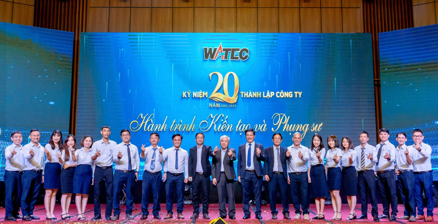 WATEC Company's 20th anniversary celebration