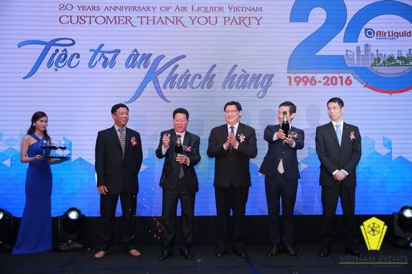 Perfect thank you party of Air Liquide Vietnam