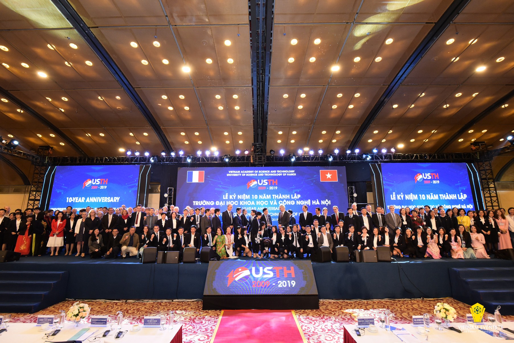 Vietnam Events celebrated 10-year anniversary university of science and technology of Hanoi