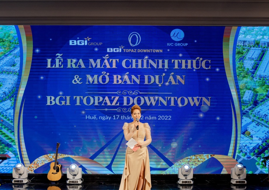 The launching and sale opening ceremony of BGI Topaz Downtown