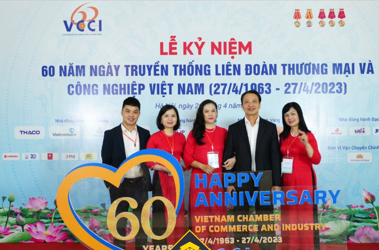 Ceremony of the 60th anniversary of the Traditional day of the Vietnam Federation of Trade and Industry