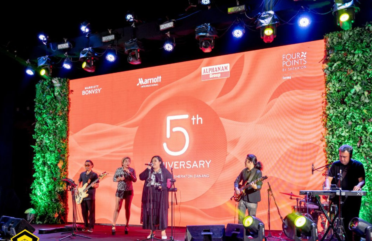 Congratulations on the 5th anniversary of four points by Sheraton Danang hotel