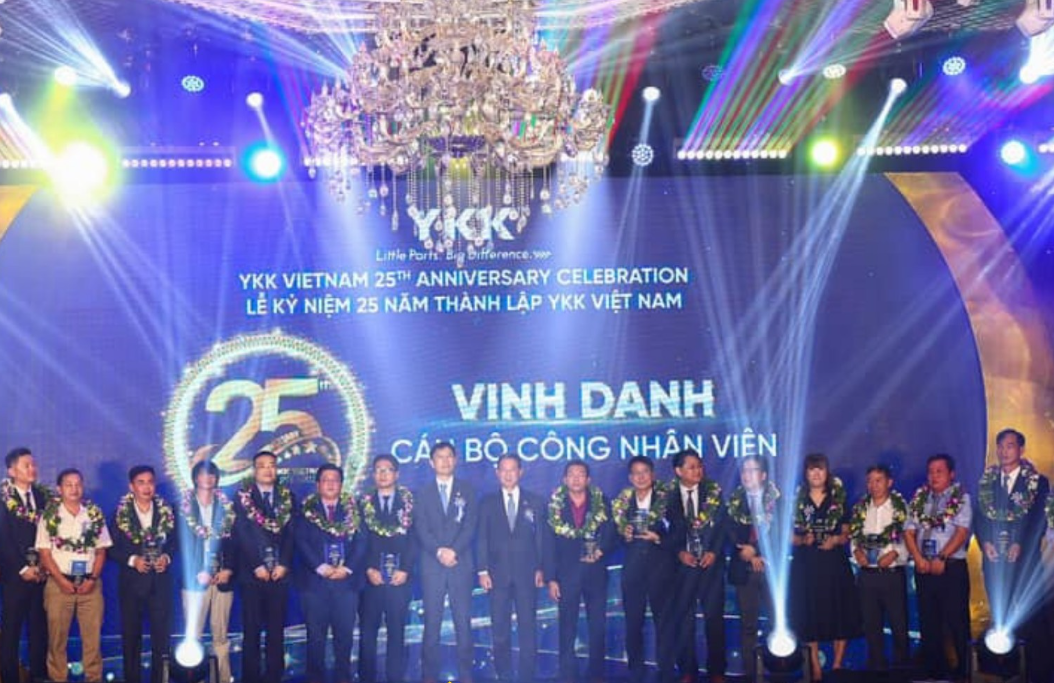 Uniforgettable impressions at the 25t anniversary celebration of YKK Vietnam