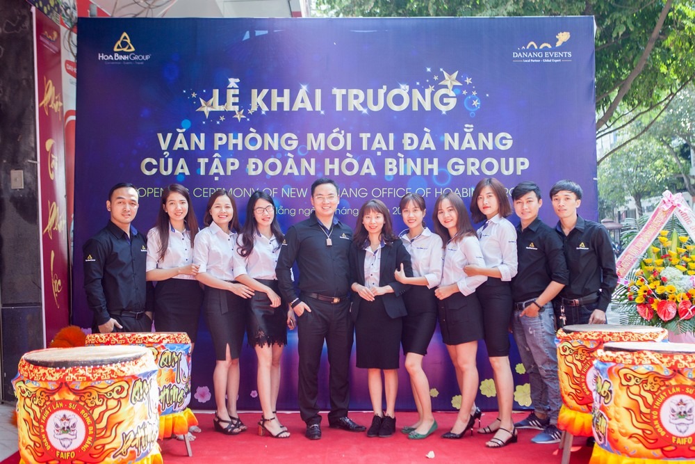 Opening ceremony the new Da Nang office branch of Hoa Binh Group