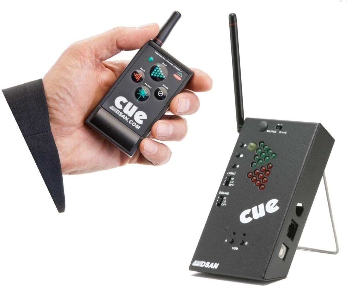 A perfect cue is an important device used for light and sound signaling in conferences
