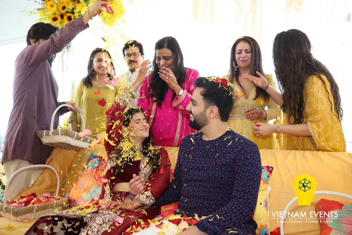 The Haldi Ceremony was a part of this super wedding