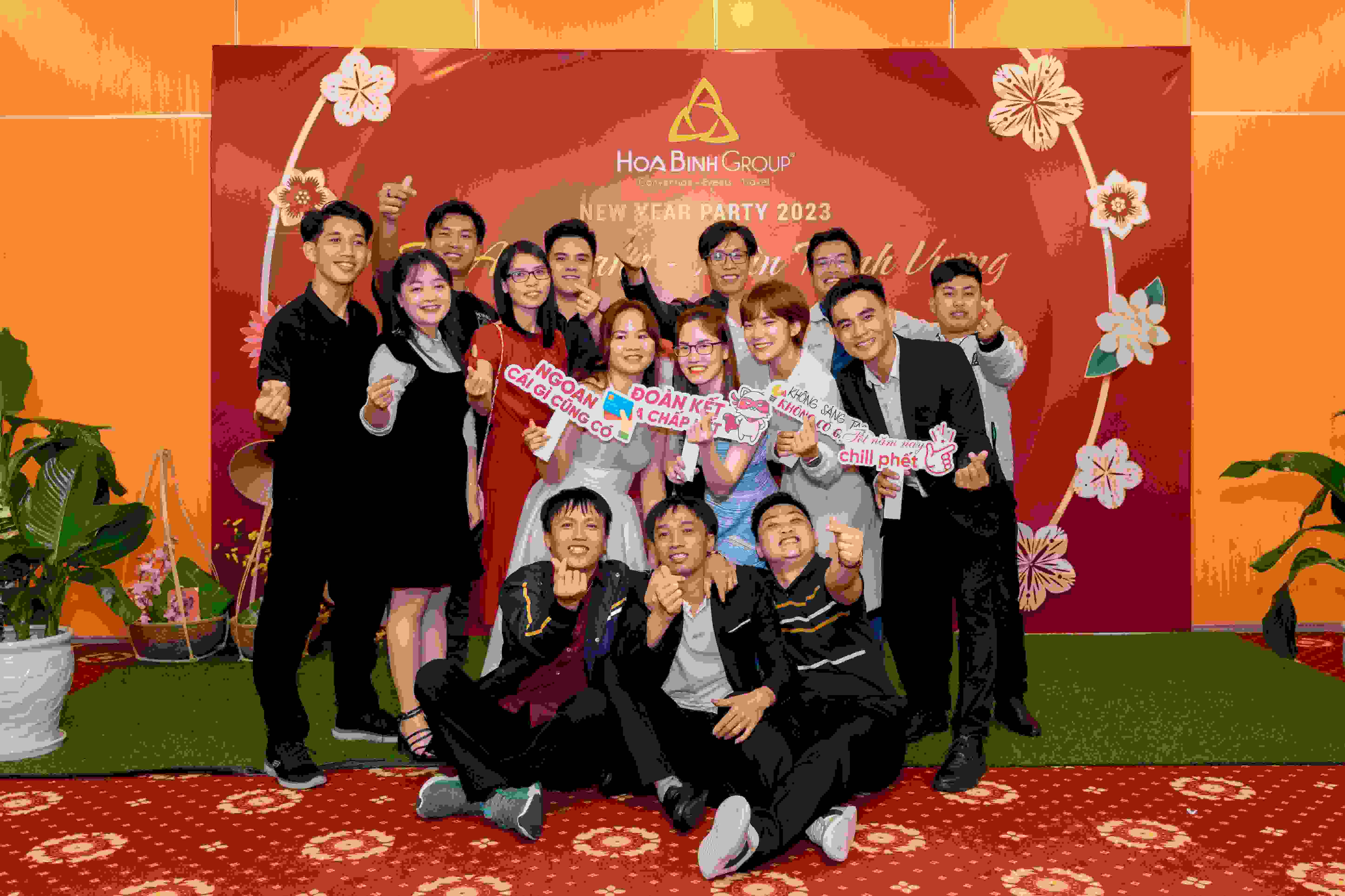 The New Year Party 2023 at the Da Nang branch was also hosted successfully